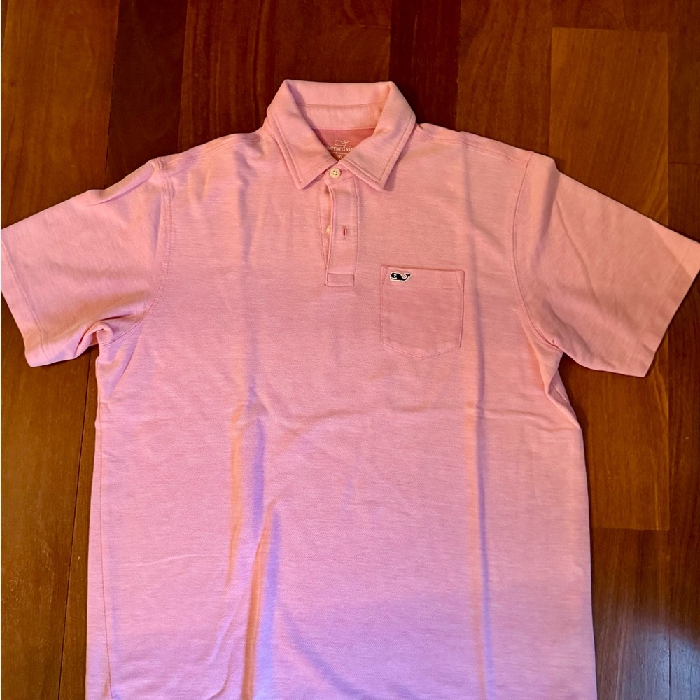 Vineyard Vines Light Pink Polo Shirt